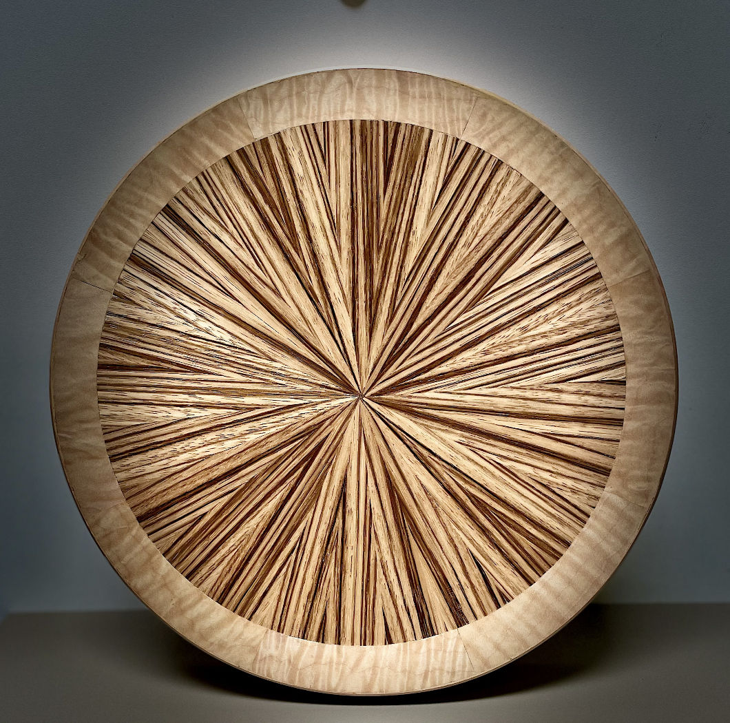 Refraction of Light table from the Intarsio Collection by Burkee Designs